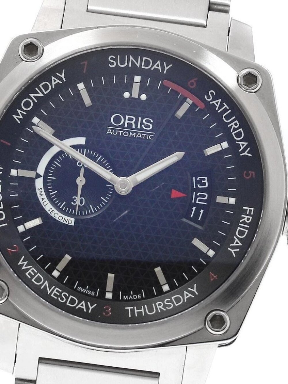 ORIS BC4 Pointer Day 7617 black Dial Automatic Men's Watch_970932